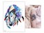 21*15cm New Waterproof Temporary Tattoo Sticker Wolf Tiger Animals Pattern Carousel 7