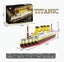 $1R:Lego-like Led Lights Titanic-themed mini nano pixelated building block set Carousel 3