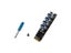 M.2 PCIE Riser Card 4-port MKEY For BTC Minner PC Carousel 4