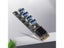 M.2 PCIE Riser Card 4-port MKEY For BTC Minner PC Carousel 5