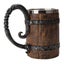 Viking Wood Style Beer Mug Viking Cup 550ml Carousel 1