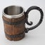 Viking Wood Style Beer Mug Viking Cup 550ml Carousel 6