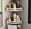New Bathroom Corner Shelf Shower Storage Caddy Rack Carousel 8