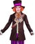 Striped Mad Hatter Mens Costume Carousel 2