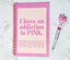 A5 Notebook - I Have an addiction to PINK Notebook Carousel 2