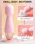 10 Modes Strong Vibration Mini Vibrator Magic Stick USB Charging Massager Carousel 2