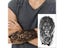 1pc Lion Men Waterproof Temporary Tattoos Fake Stickers Arm Hand Cool Art Black Carousel 1