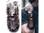 1pc Lion Men Waterproof Temporary Tattoos Fake Stickers Arm Hand Cool Art Black Carousel 4