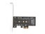 PCI-E X1 To M.2 NVMe M Key Slot 3.0 Adapter With Low Profile Bracket For Carousel 4