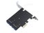 5Gbps 2-port 19Pin USB 3.0 PCI-e To PCI 20Pin Adapter For Desktop Carousel 6
