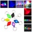Mini LED Flash Light Keychain Ring Torch Super Bright Light Key Chains New Carousel 3