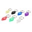 Mini LED Flash Light Keychain Ring Torch Super Bright Light Key Chains New Carousel 6