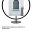 Umbra Infinity Floating Round Picture Frame - 13cm x 18cm Black Carousel 6