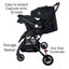 The Glide - Compact Travel Stroller and Capsule Car Seat Combo with Pull Handle Carousel 3