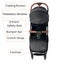 The Glide - Compact Travel Stroller and Capsule Car Seat Combo with Pull Handle Carousel 4
