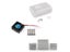 Raspberry Pi 3 Model B/2B/3B ABS Plastic Case Box Cooler Fan Aluminum Heatsink Carousel 4