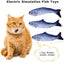 Cat Toy Fish Electric Flopping Fish Carousel 7
