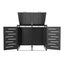 Wheelie bin storage Carousel 4