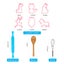 Kids Play Home Kitchen Toys for Girls Cooking Kitchen Utensil Set Baking Tools Carousel 1