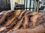 New Single Natural Brown Real NZ Possum Full Fur Throw - No Reserve! - B6510 Carousel 3