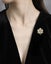 Classic Cream Flower Brooch with Delicate Petal Design Carousel 3