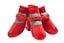 Waterproof Anti Slip Pet Shoes with Rubber Sole for Indoor and Outdoor Use -Red Carousel 9