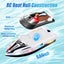 Remote Control Boat with LED Lights 40 Mins Play Time Waterproof Remote Control Carousel 4