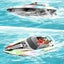 Remote Control Boat with LED Lights 40 Mins Play Time Waterproof Remote Control Carousel 5
