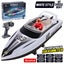Remote Control Boat with LED Lights 40 Mins Play Time Waterproof Remote Control Carousel 8