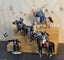 Scale Replicas. French, English, Arabian, & African. Mixed Lot as Pictured. VGC Carousel 6