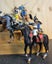 Scale Replicas. French, English, Arabian, & African. Mixed Lot as Pictured. VGC Carousel 9