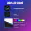 Gaming Desk RGB LED Wireless Charger Carousel 9
