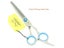 7.0 Inch 4Pcs/Set JP440C Pet Grooming Scissors Big Straight Thinning Curved Carousel 1