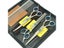 7.0 Inch 4Pcs/Set JP440C Pet Grooming Scissors Big Straight Thinning Curved Carousel 4