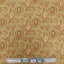 Quilting Patchwork Fabric Sewing Luxe Paisley Gold 50x55cm FQ Carousel 8