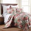 Patchwork Bed Quilt Chloe Coverlet Queen Size 230 x 230cm Carousel 2