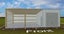 Kitset 3 Bay Shed - 1 Enclosed and 2 open - 6m deep Carousel 2