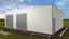 108m2 Enclosed shed - 3 Bays 9m deep Carousel 2