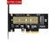 SK4 M.2 NVMe SSD NGFF To PCIE X4 Adapter M Key 2230-2280 2280 Size Carousel 3