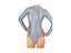 Women Gray Long Sleeve Gymnastics Leotards Ballet Dance Leotards Adult Lycra Carousel 3