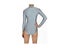 Women Gray Long Sleeve Gymnastics Leotards Ballet Dance Leotards Adult Lycra Carousel 5