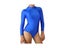 Women Gray Long Sleeve Gymnastics Leotards Ballet Dance Leotards Adult Lycra Carousel 6