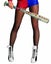 Suicide Squad Harley Quinn Inflatable Bat Carousel 1