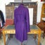 Andrea Moore size 12, fabulous purple trench coat Carousel 4