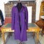 Andrea Moore size 12, fabulous purple trench coat Carousel 8