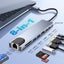 8in1 USB C Hub Multi Port Adapter with SD TF Card Slot 4K HDMI and 100W PD Carousel 1