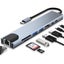 8in1 USB C Hub Multi Port Adapter with SD TF Card Slot 4K HDMI and 100W PD Carousel 2