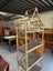 Vintage Chinoiserie Bamboo Shelving Unit Carousel 4