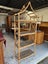 Vintage Chinoiserie Bamboo Shelving Unit Carousel 1