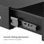 KONIC Ultra Slim Under Desk Storage Drawer - Black - Dimensions 788x266 - Carousel 5